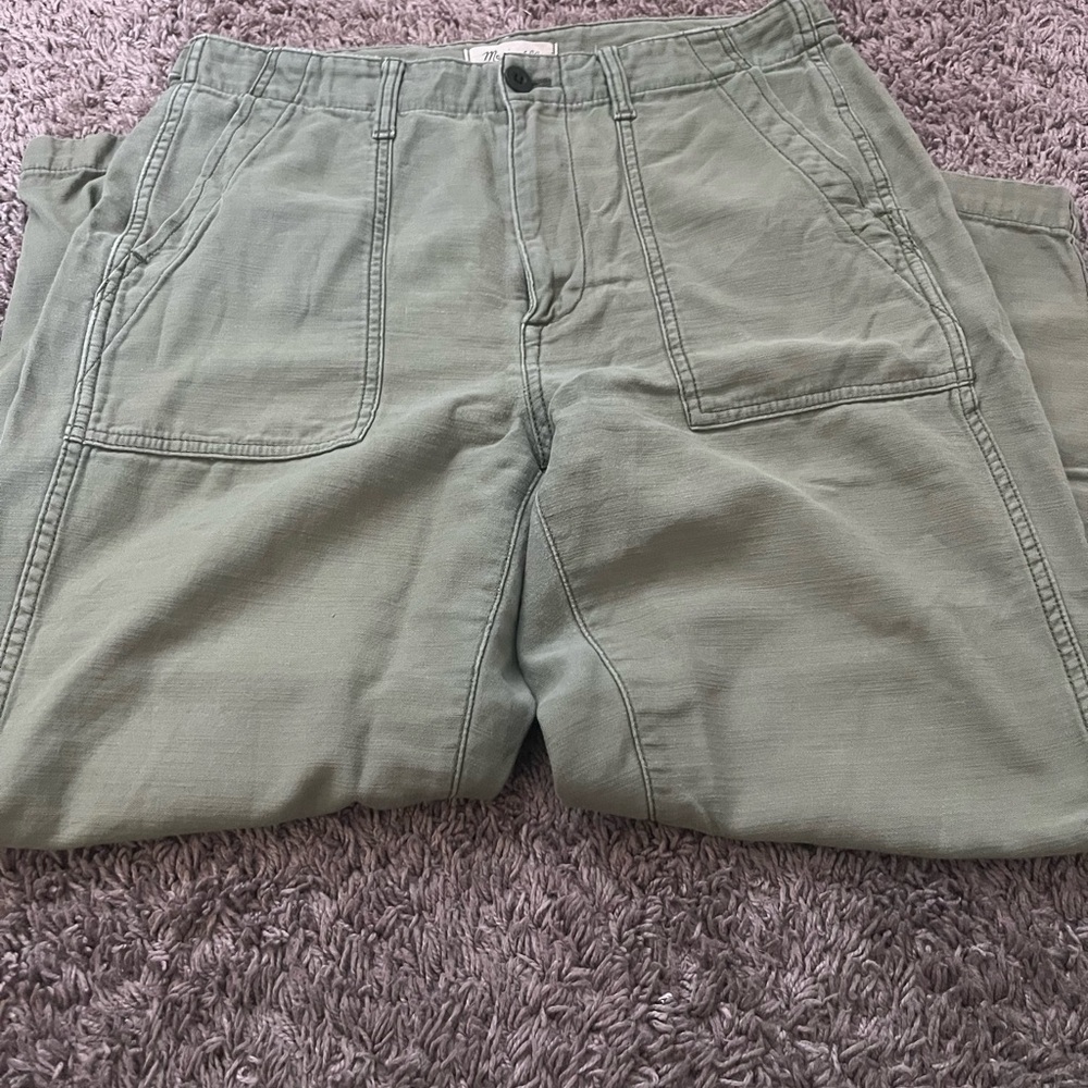 Madewell Olive Green Pants